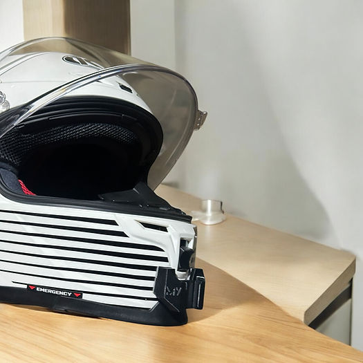 KYT Striker - CHIN MOUNT - MotoVibeIndia