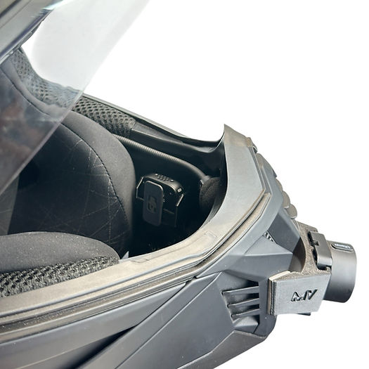 DJI Mic Mini Holder - Helmet Mount - MotoVibeIndia
