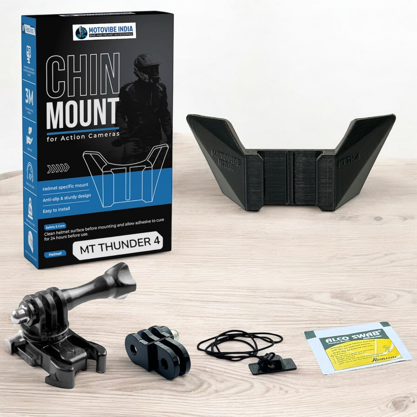 MT Thunder 4 SV - CHIN MOUNT - MotoVibeIndia