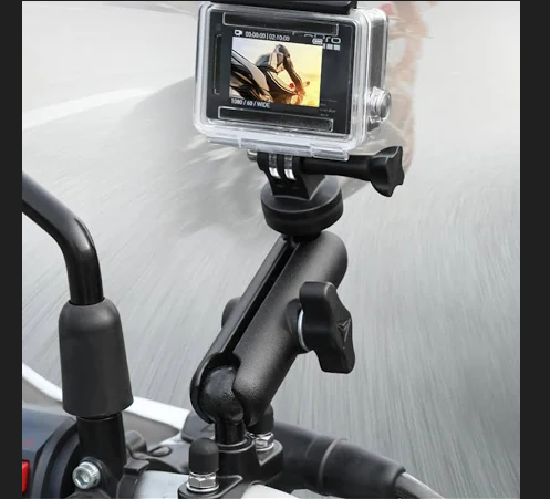Action Camera Mount Handlebar for Bike - MotoVibeIndia