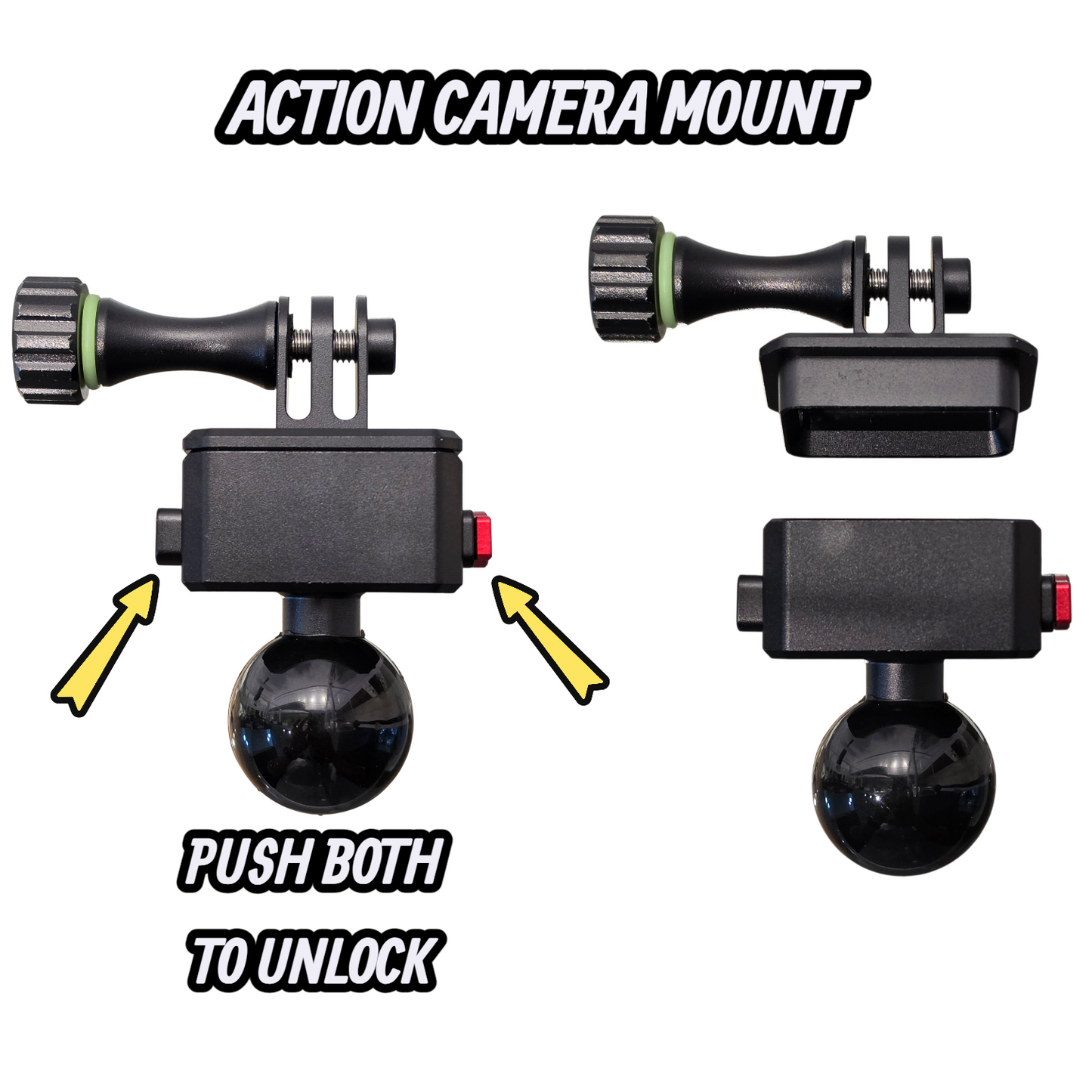 MV22B - Anti Theft Action Camera Mount