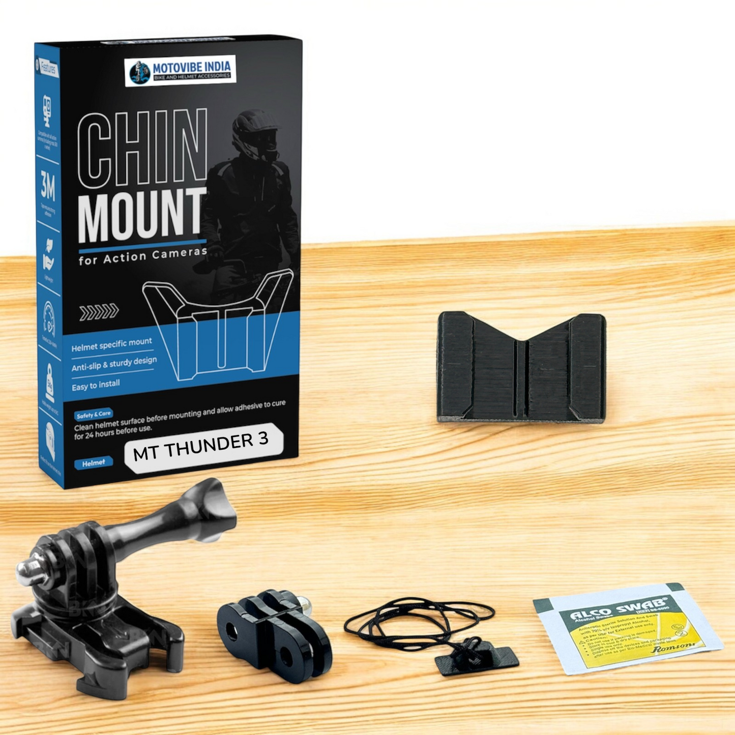 MT Thunder 3 SV / Pro - CHIN MOUNT - MotoVibeIndia