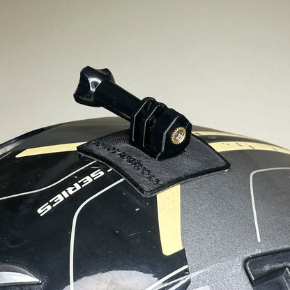 Motovibeindia Flexible Helmet Mount – Lightweight, Universal Action Camera Holder for GoPro, DJI, Insta360 - MotoVibeIndia