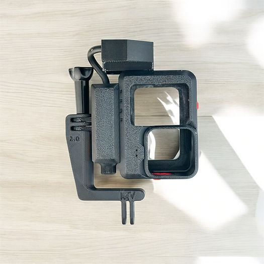 Vertical Gopro Mount - MotoVibeIndia