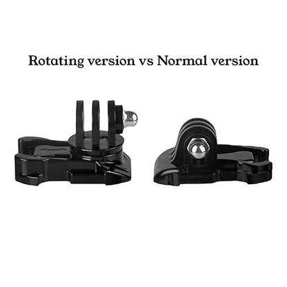 360 Degree Rotating Buckle Base Mount - MotoVibeIndia