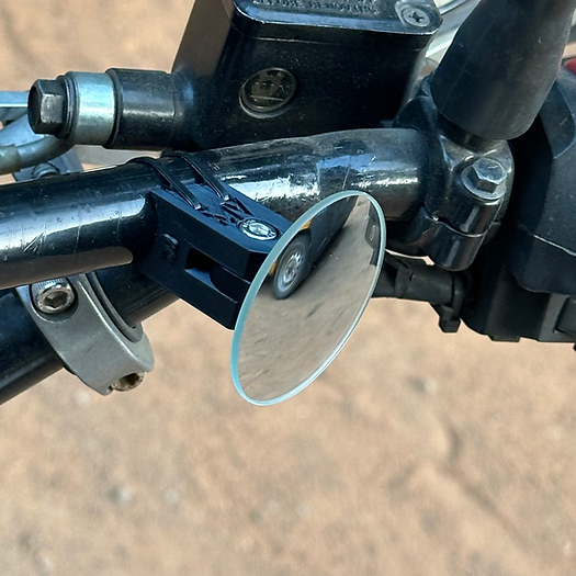 Trail mirror - Handle bar mirror - MotoVibeIndia