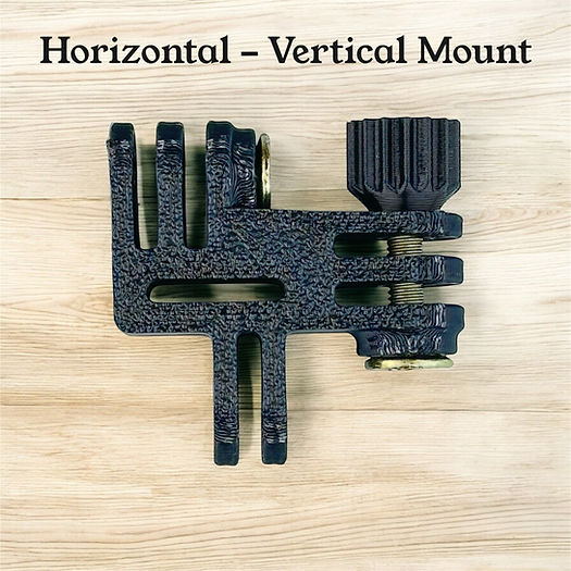 Dual Horizontal Vertical Mount - MotoVibeIndia