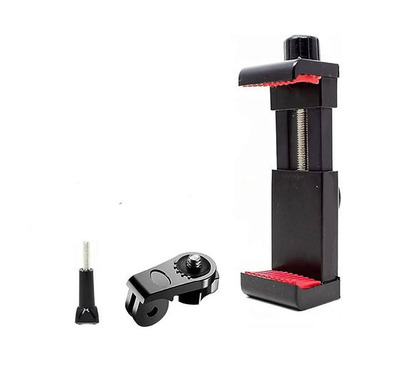 Mobile mount compatible with chin mount - MotoVibeIndia