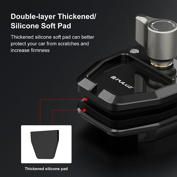 Bike Windshield clip GoPro mount - Aluminium metal - MotoVibeIndia