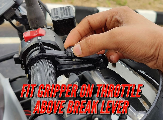 Throttle lock - MotoVibeIndia