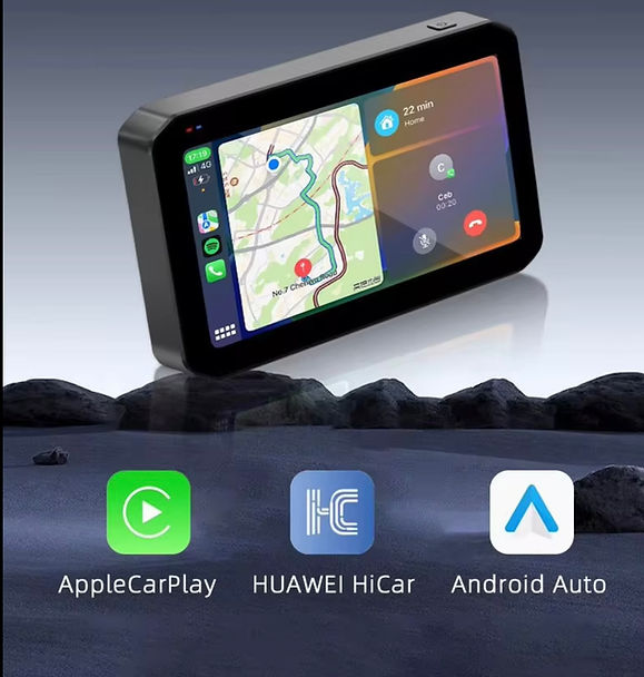 Bike CarPlay with collision detection - E3 elite - MotoVibeIndia