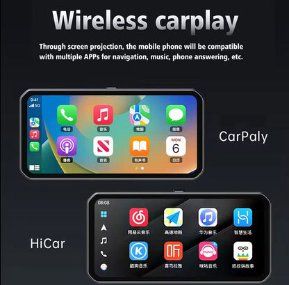 Bike CarPlay with collision detection - E3 elite - MotoVibeIndia
