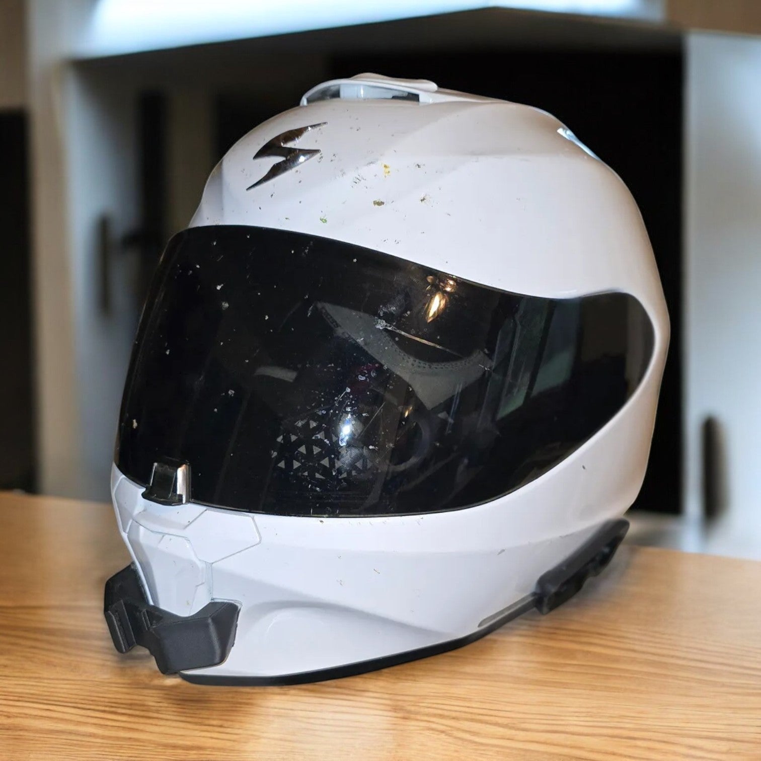 Scorpion Exo R420 - CHIN MOUNT - MotoVibeIndia