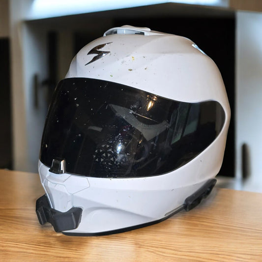 Scorpion Exo R420 - CHIN MOUNT - MotoVibeIndia