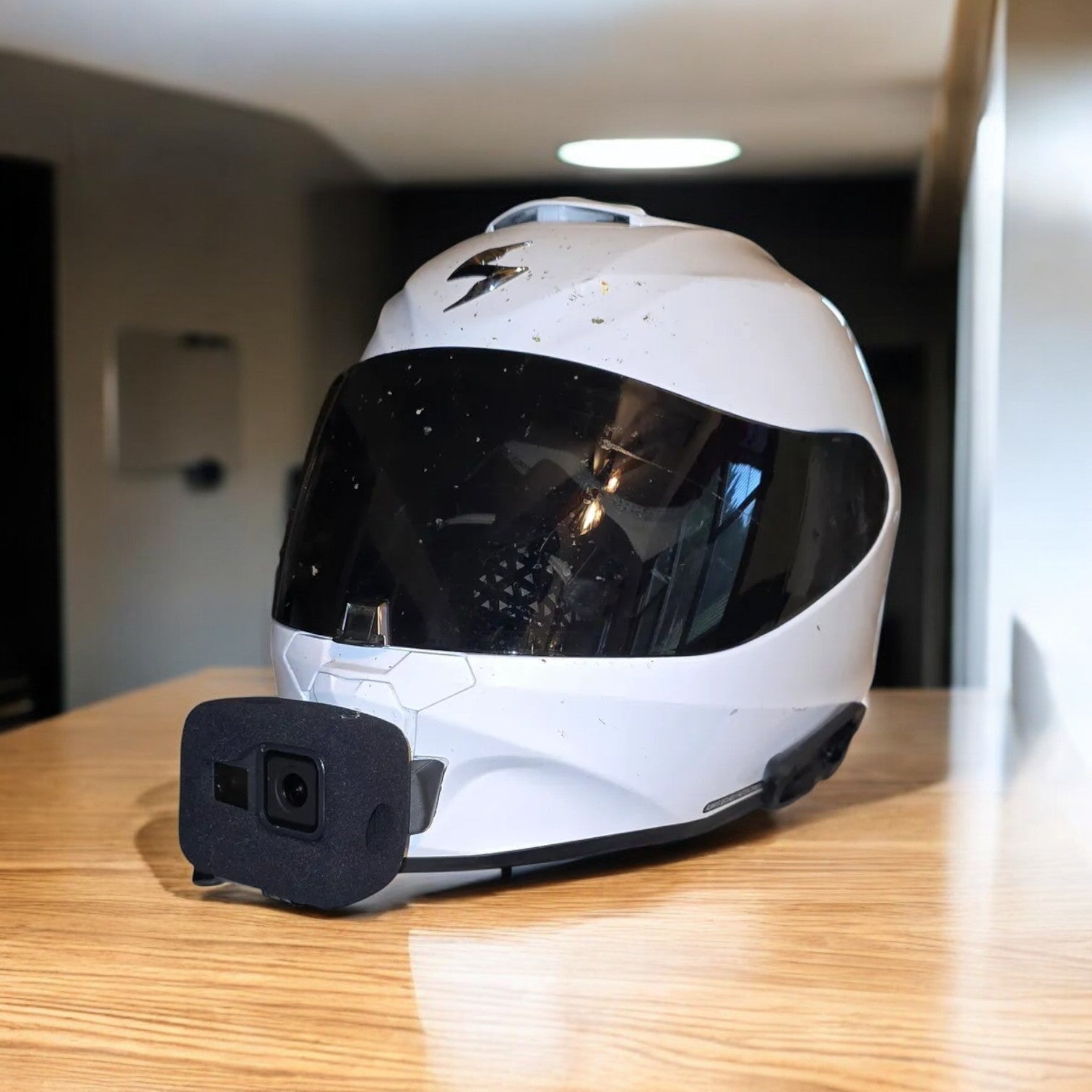 Scorpion Exo R420 - CHIN MOUNT - MotoVibeIndia
