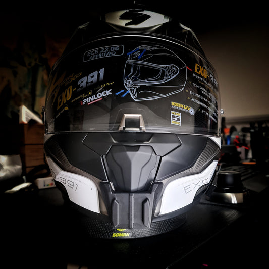 Scorpion EXO - 391 - CHIN MOUNT - MotoVibeIndia