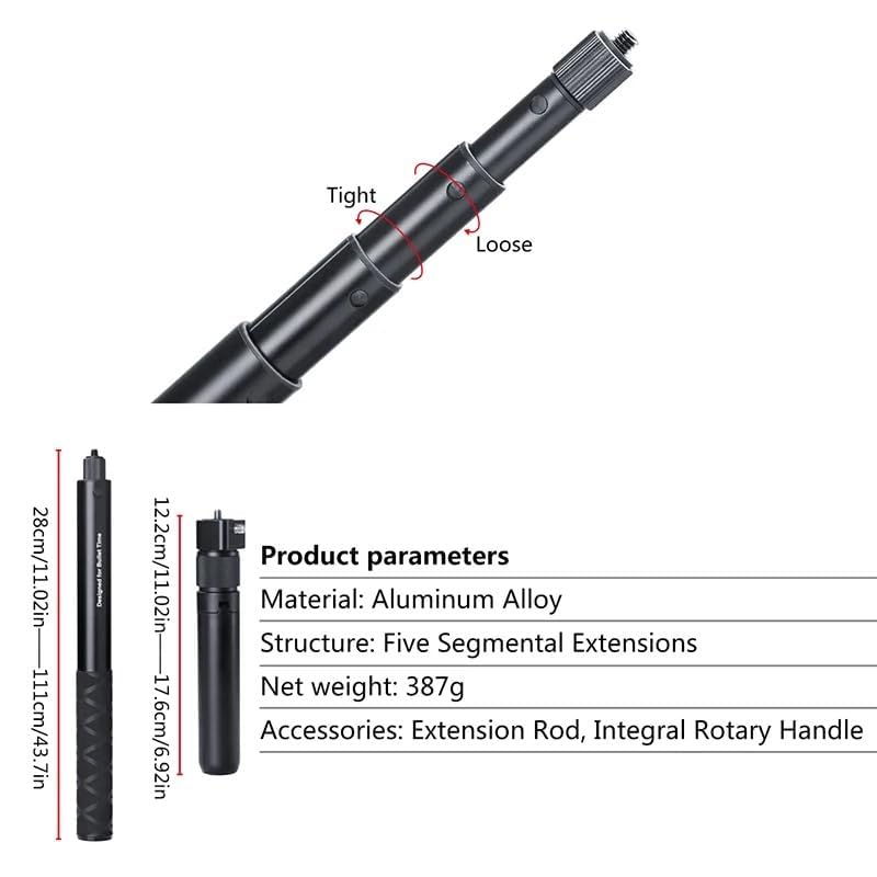 3 in 1 Tripod Handle with Invisible Stick