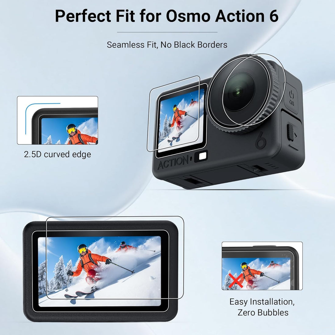 Screen Protector For DJI Osmo Action 6