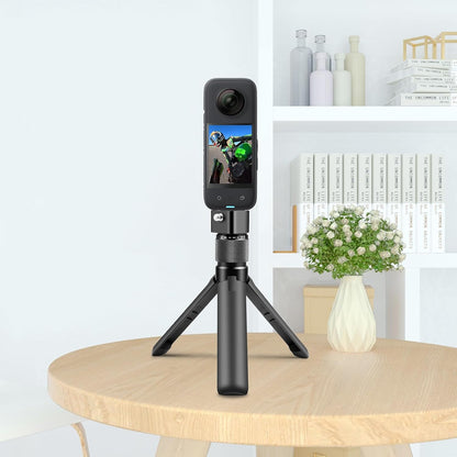 Small Tripod for Insta360 with Rotating Handle