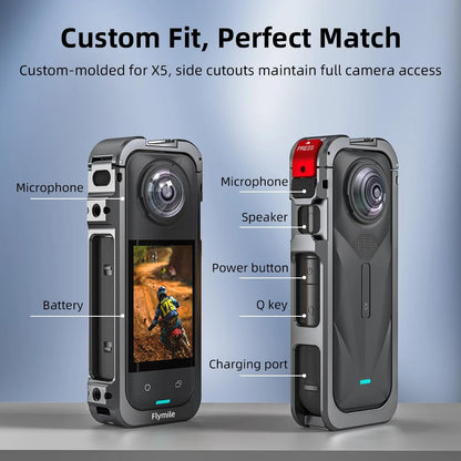 Metal Cage for Insta 360 X5