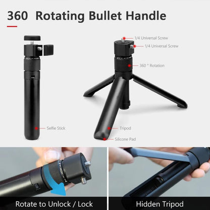 3 in 1 Tripod Handle with Invisible Stick