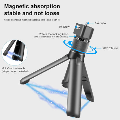 Small Tripod for Insta360 with Rotating Handle