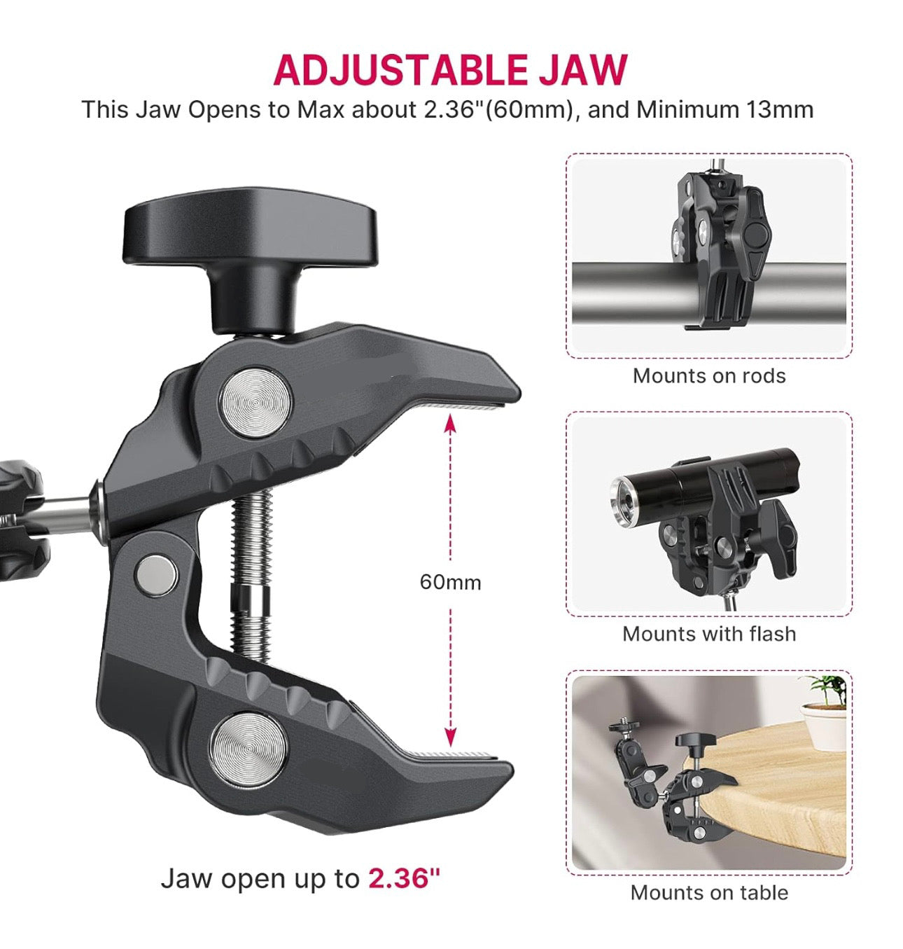 Cam-Grip Action Camera And Phone Mount Kit - MotoVibeIndia