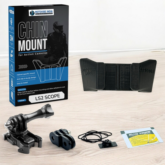 LS2 Scope FF902 - Chin Mount - MotoVibeIndia