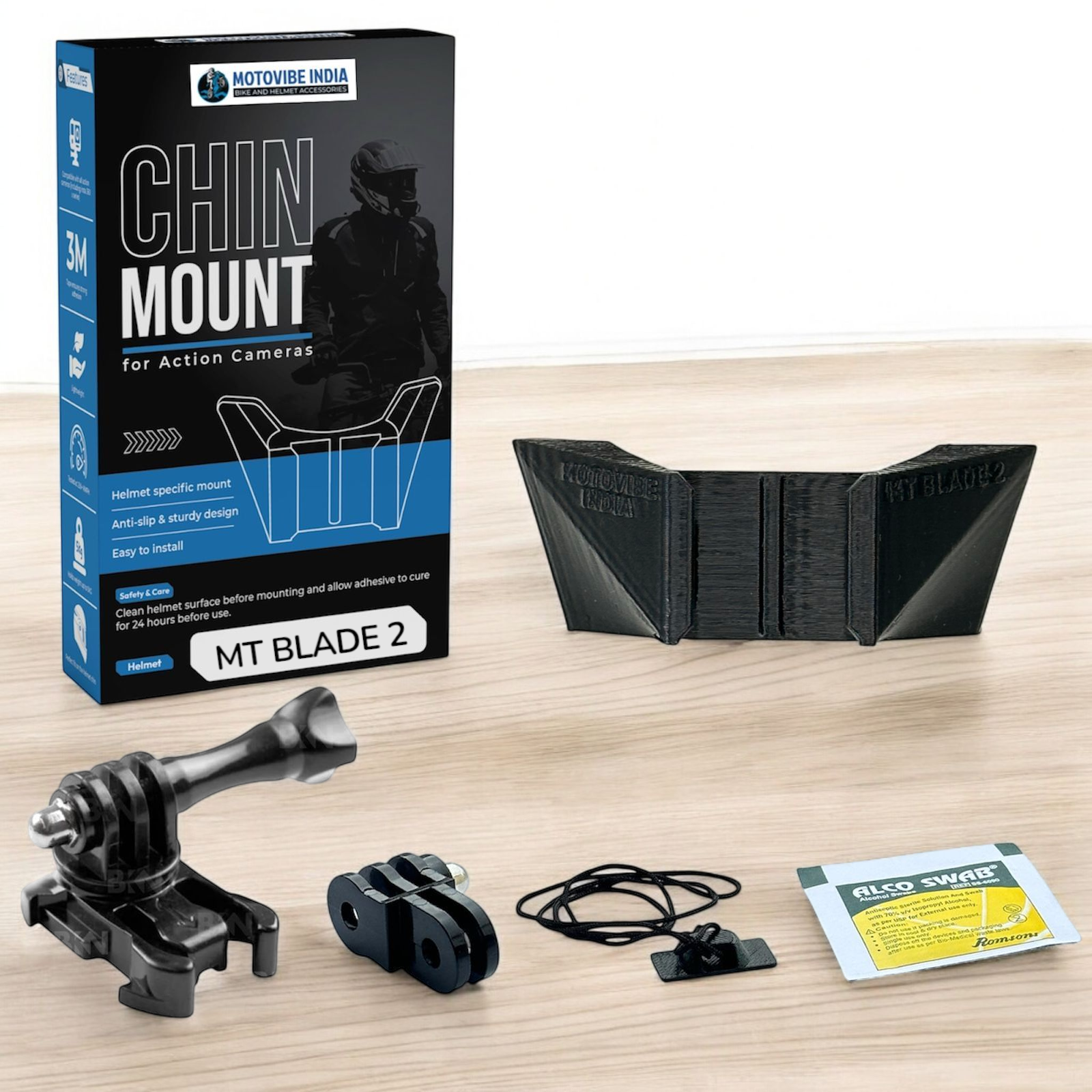 MT Blade 2 - CHIN MOUNT - MotoVibeIndia
