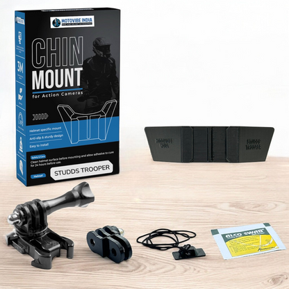 Studds Trooper - Chin Mount - MotoVibeIndia