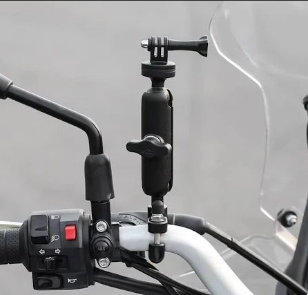 Action Camera Mount Handlebar for Bike - MotoVibeIndia