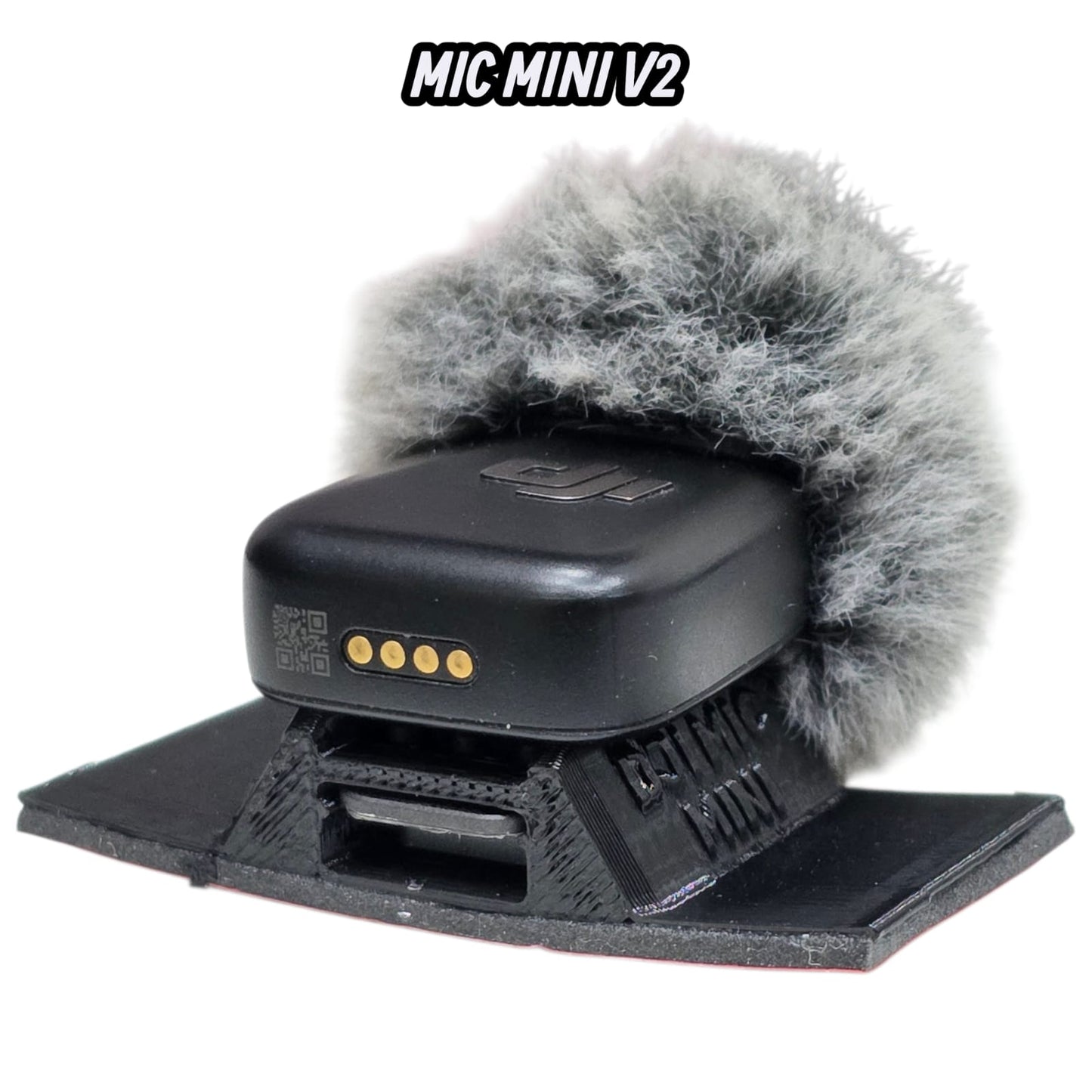 DJI Mic Mini Holder - Helmet Mount
