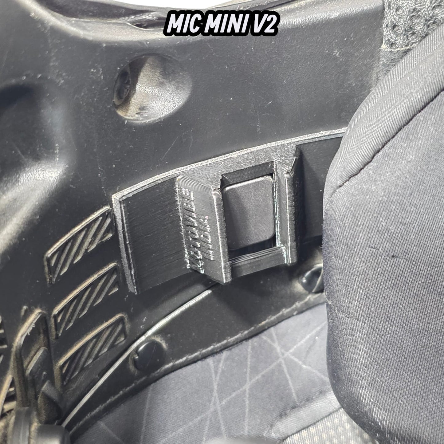 DJI Mic Mini Holder - Helmet Mount