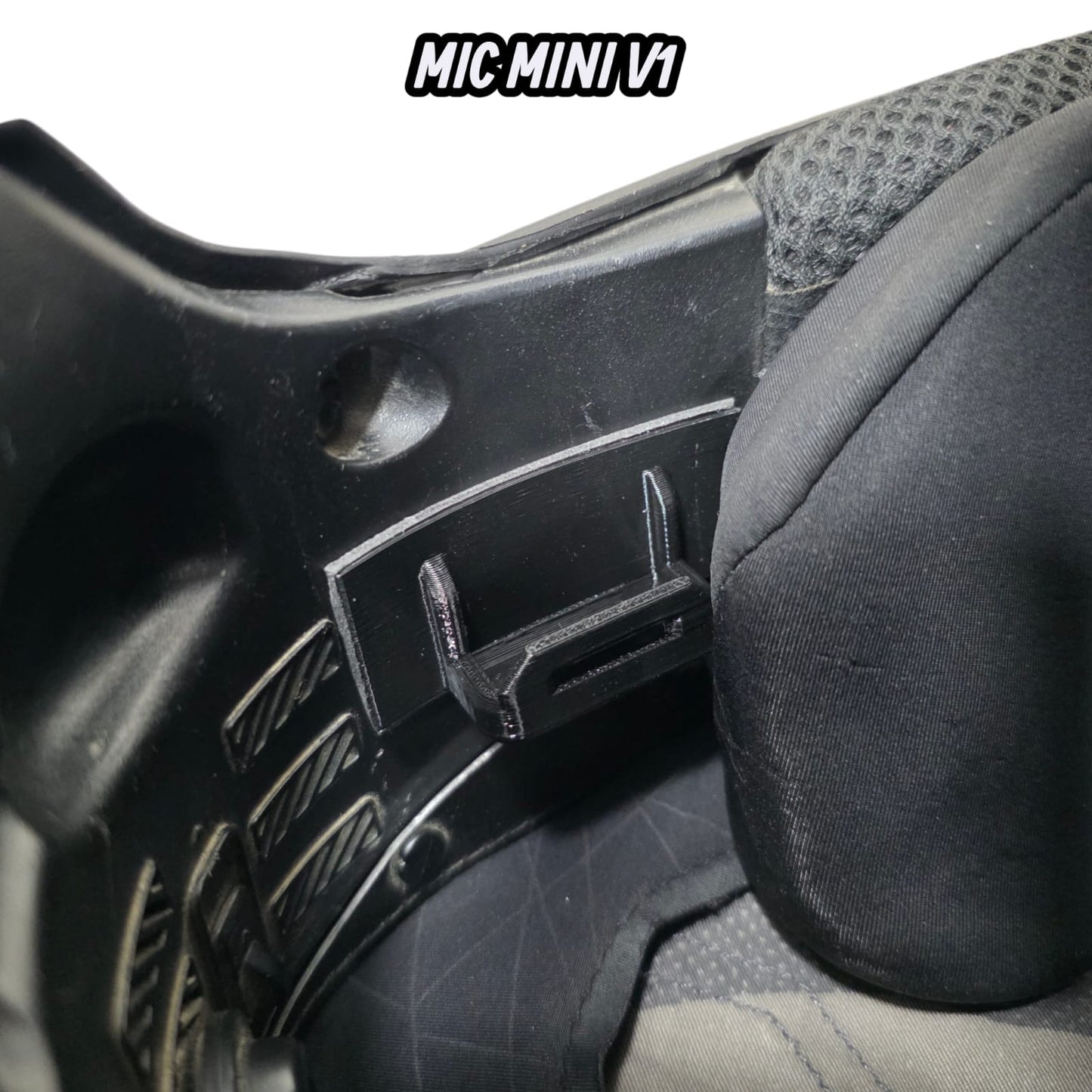 DJI Mic Mini Holder - Helmet Mount
