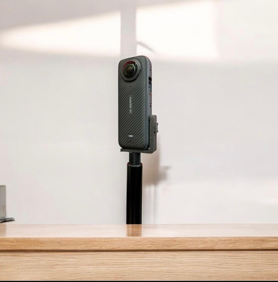 DJI Mic mini holder for Insta 360 - X3, X4, X5 - MotoVibeIndia