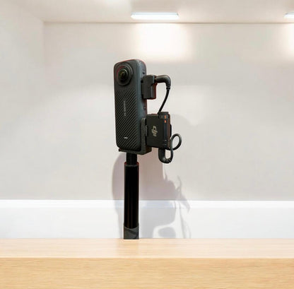 DJI Mic mini holder for Insta 360 - X3, X4, X5 - MotoVibeIndia