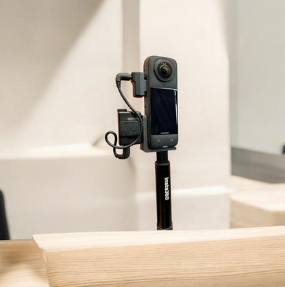 DJI Mic mini holder for Insta 360 - X3, X4, X5 - MotoVibeIndia