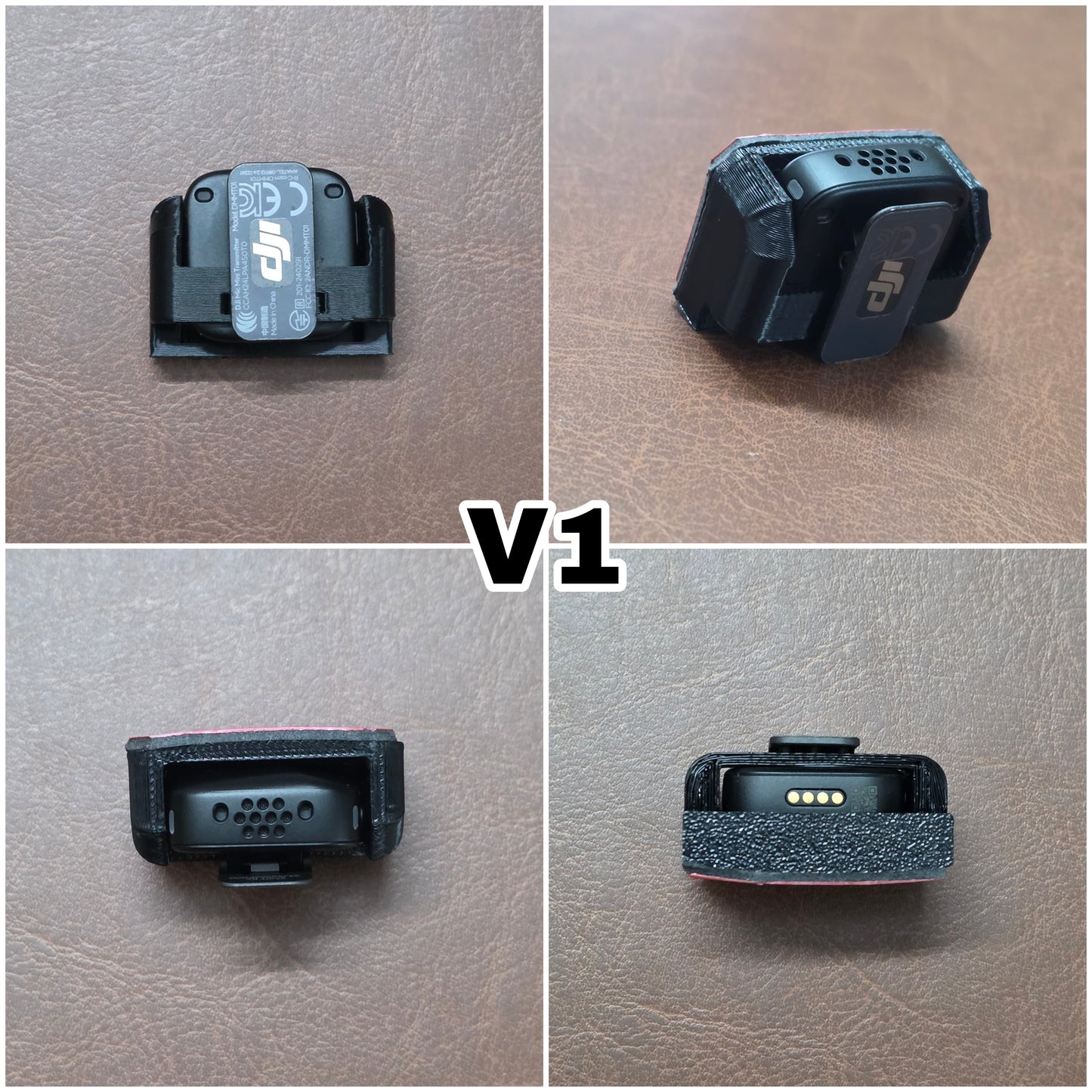 DJI Mic Mini Holder - Helmet Mount