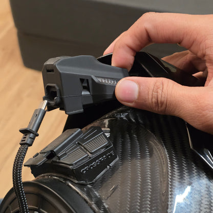 Ultraviolet Crossfade - custom intercom mount compatible for Bluarmor C50 C60