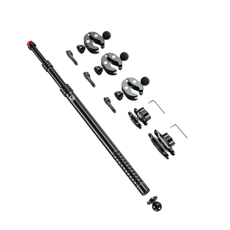 Monopod Double Clamp Mount - Anti Theft