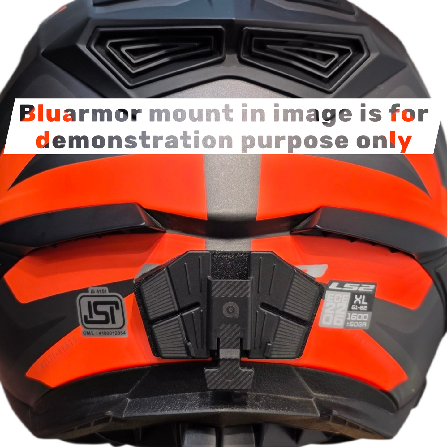 LS2 Explorer - custom intercom mount compatible for Bluarmor C50 C60