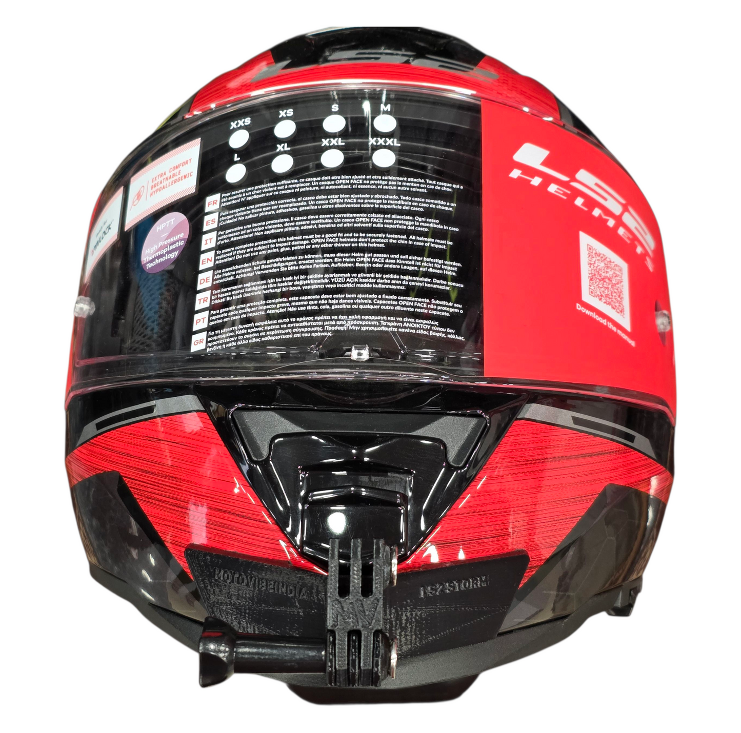 LS2 Storm 1 / 2 FF800 - Chin Mount