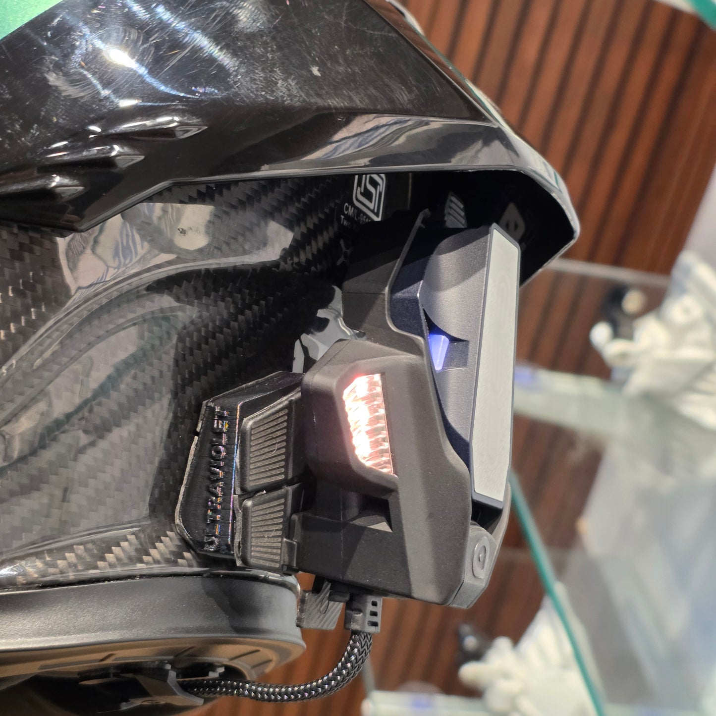 Ultraviolet Crossfade - custom intercom mount compatible for Bluarmor C50 C60