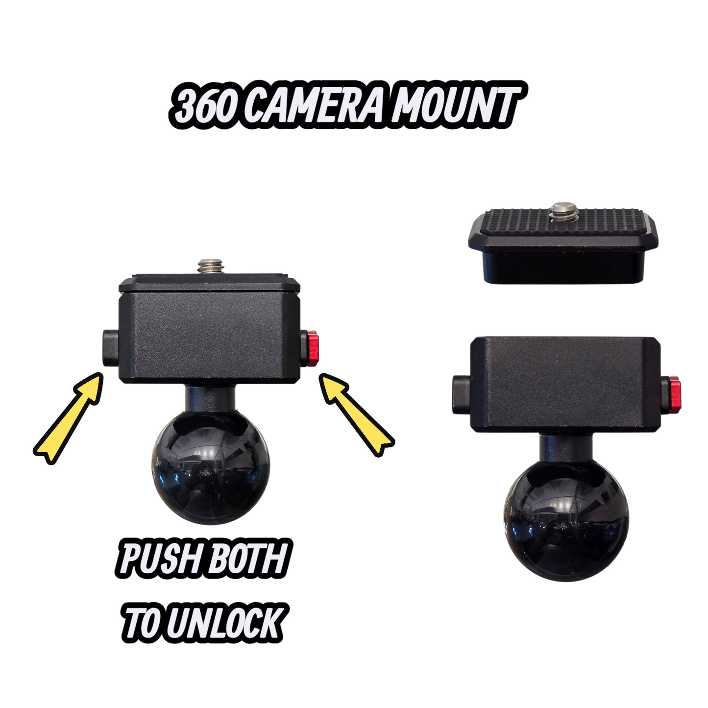 MV22A - Anti Theft 360 Camera Mount