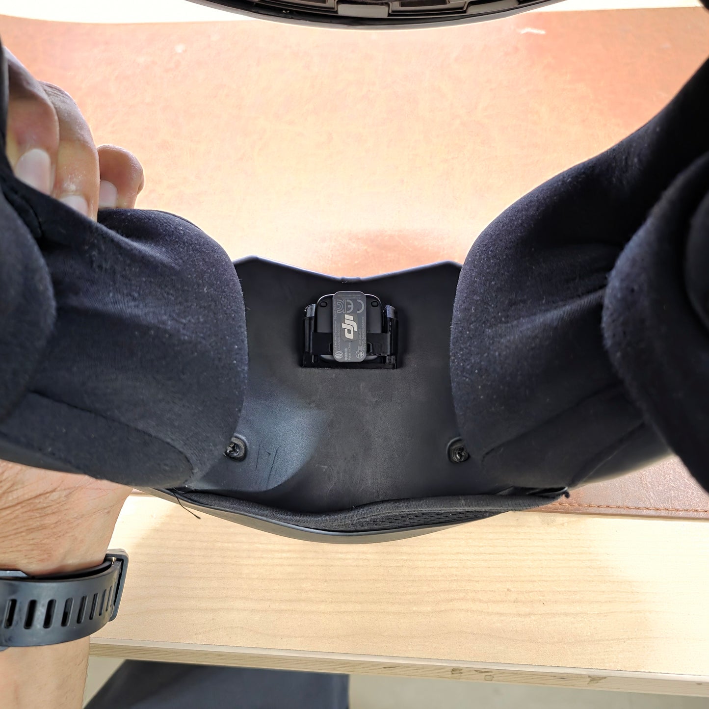 DJI Mic Mini Holder - Helmet Mount