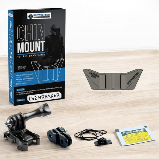 LS2 FF390 Breaker - Chin Mount - MotoVibeIndia