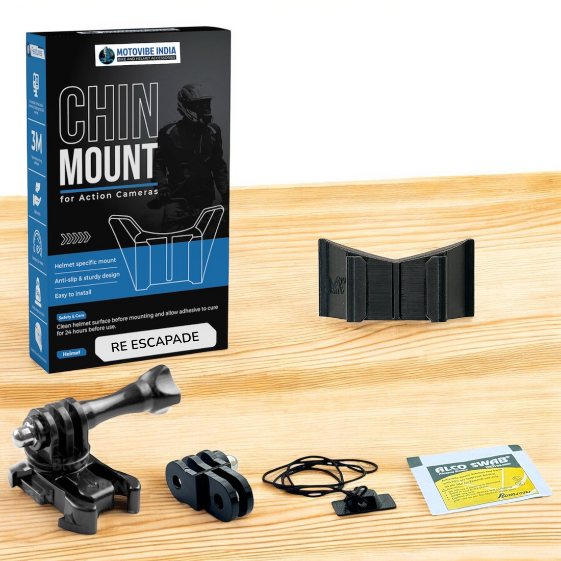 Royal Enfield Escapade - Chin Mounts - MotoVibeIndia