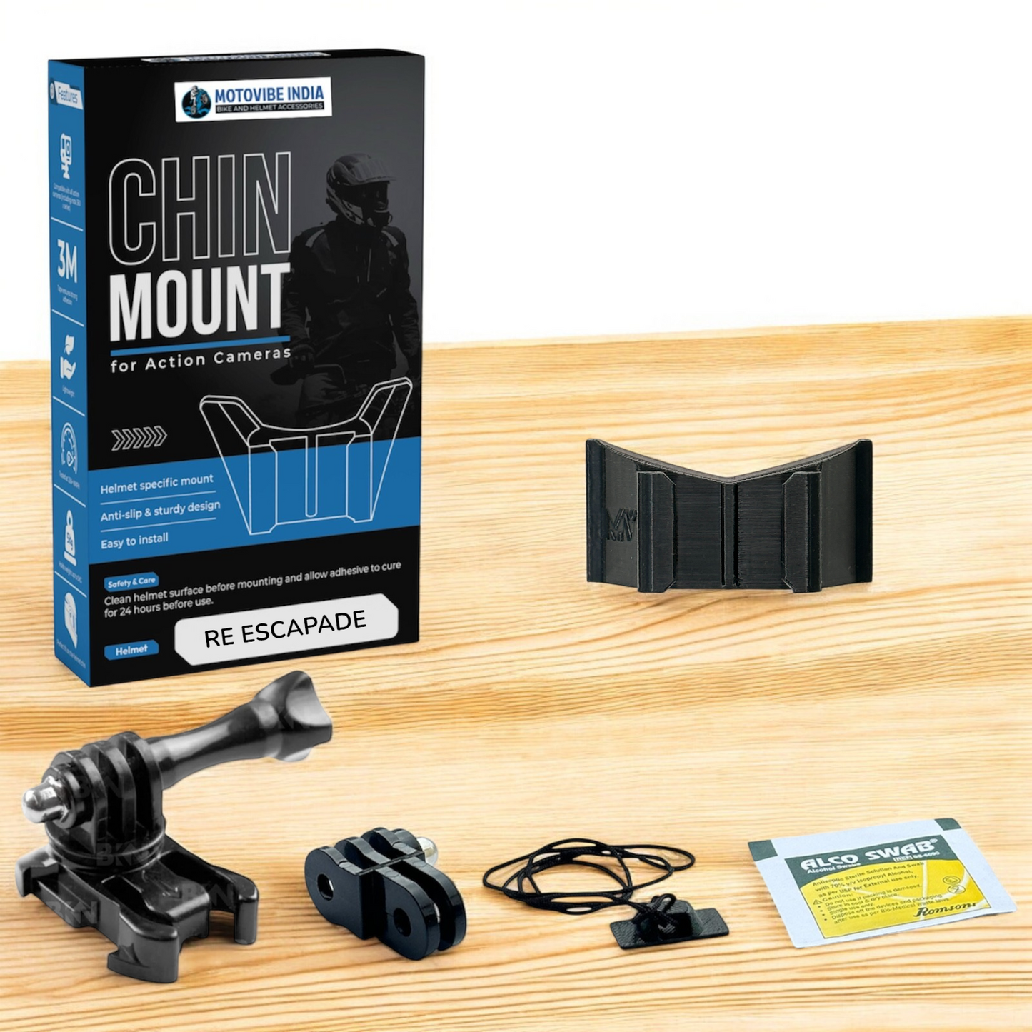 Royal Enfield Escapade - Chin Mounts - MotoVibeIndia