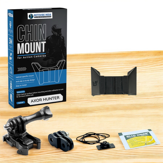 AXOR Hunter - Chin Mount - MotoVibeIndia