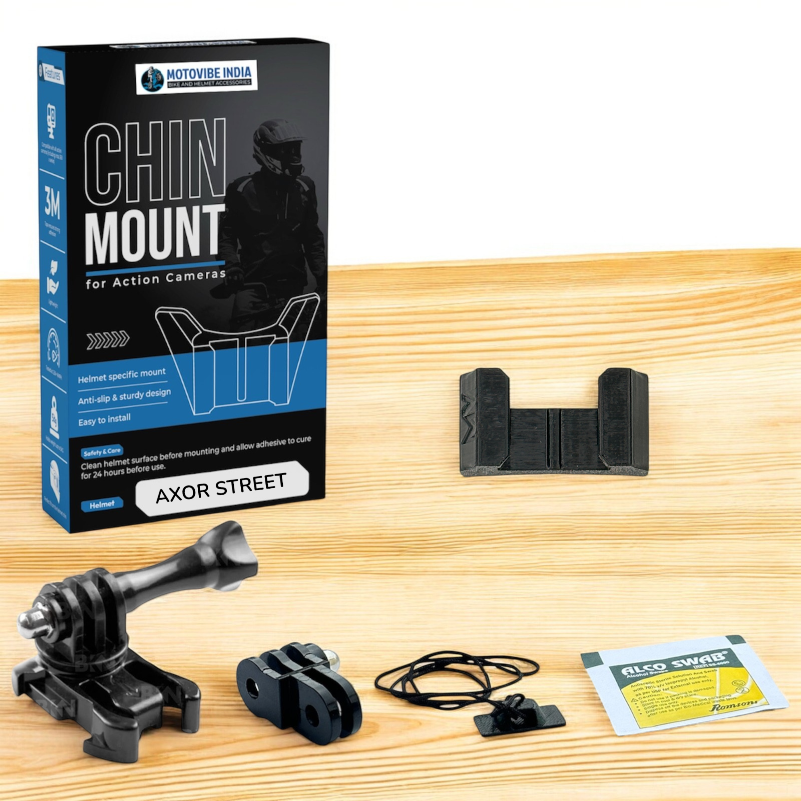 AXOR Street - Chin Mount - MotoVibeIndia